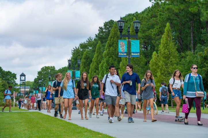 UNCW FIRST DAY OF CLASS, AUGUST 22, 2018